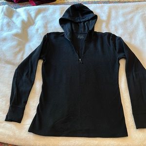 Cuddl Duds Stretch Fleece Thumbhole Hoodie